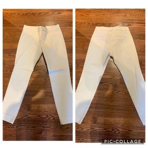 BANANA REPUBLIC White Ankle Pant
